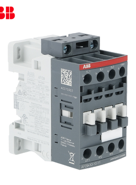 ABB接触器AF09-30-10-11/40/63/65/400A交流24V直流48V三相原装