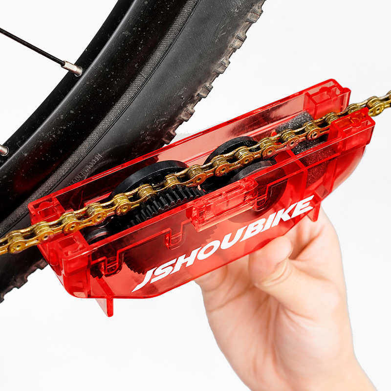 山地公路自行车洗链器 清洁剂 养护保养链条飞轮车链清洗工具套装