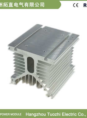 模块专用散热器散热片散热底座HS50135铝材125*135*135mm 全新