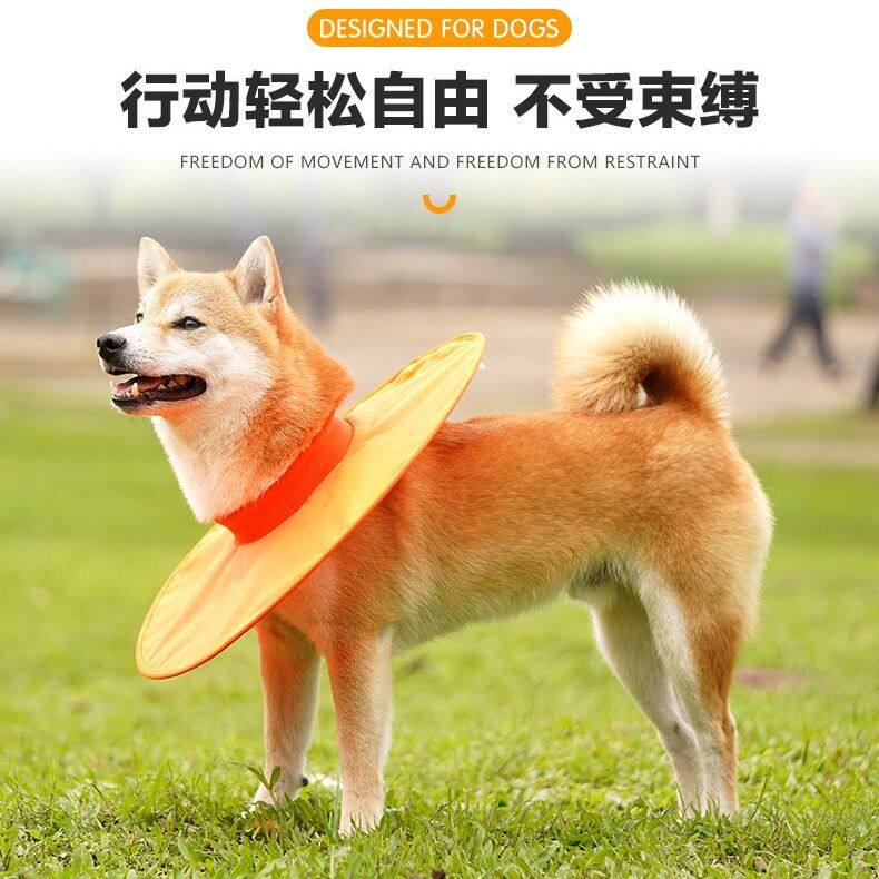 狗套头脖套狗狗脖圈伊丽莎白圈大型犬头套不伤脖子防舔防抓狗狗绝