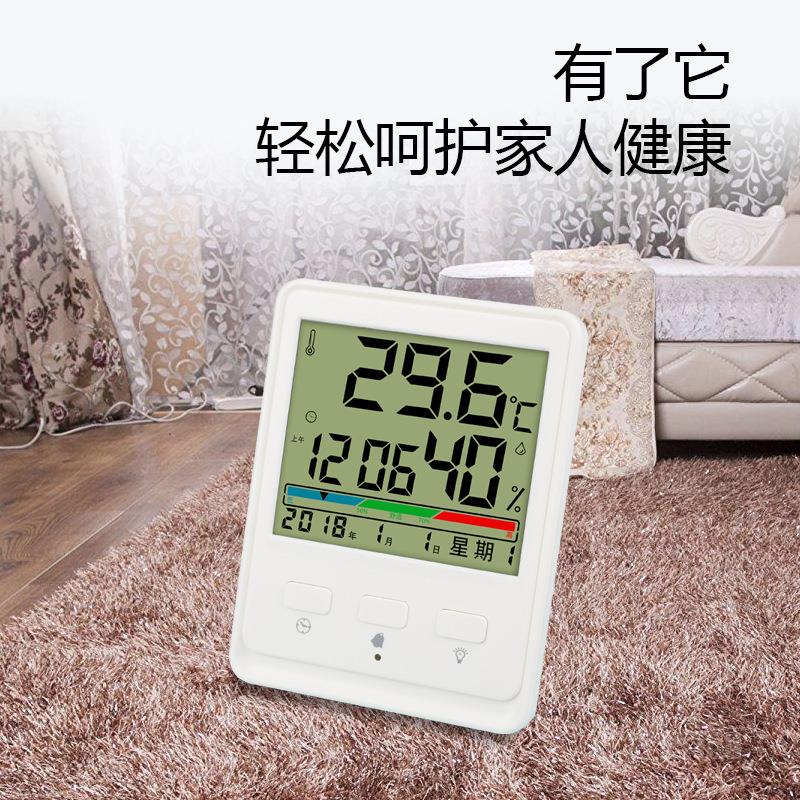 3家29IRW温精湿度计室内用高度数电子显壁挂式婴儿房干温度计