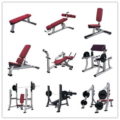 Multifunctional adjustable dumbbell bench abdominal muscle b