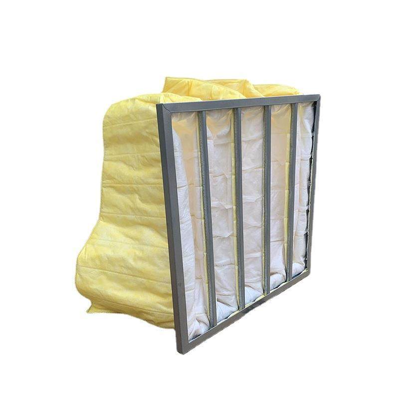 中央空调无纺布空气中效袋式过滤器空压机F7/F8/F9袋式空气过滤器