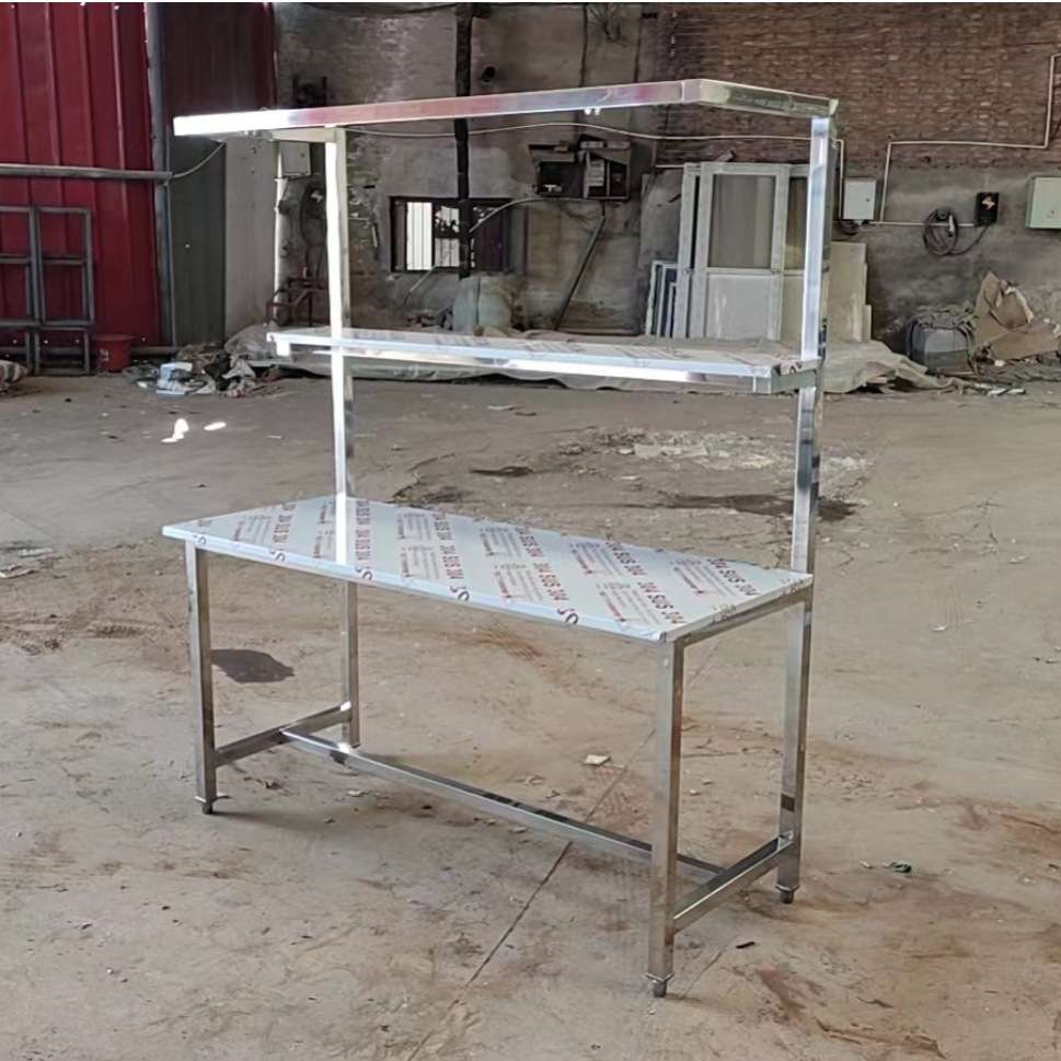 不锈钢工作台车间件操作分拣台实验室流水线平板检验桌子多功能