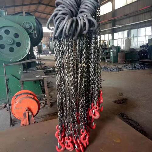 四钩起重链条吊索具货物吊装用锰钢起重吊链成套双腿工业吊索具