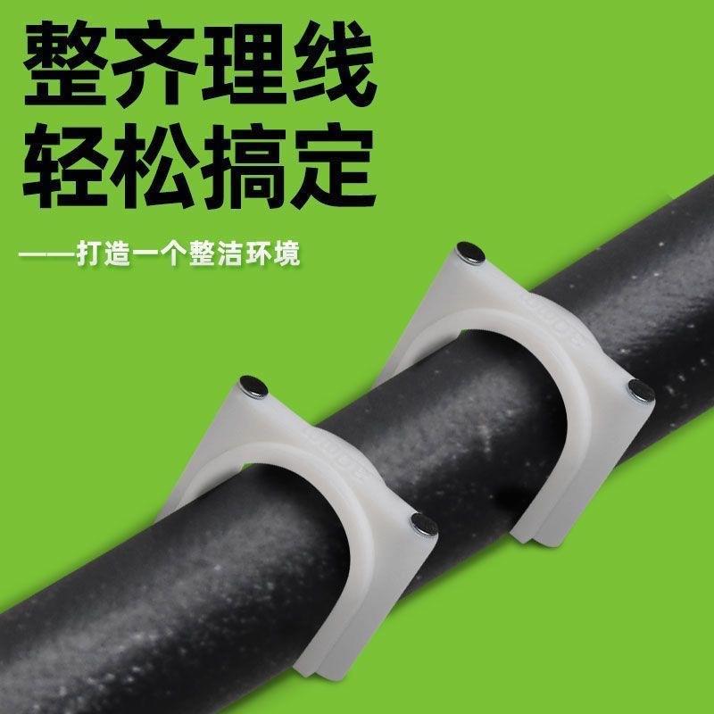 龙泉剑钢钉圆管卡钢钉线卡水泥墙钉地暖水管电线电缆固定U型管夹
