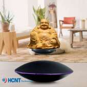 磁悬浮展示架黑色飞碟款 源头厂家直销 广告展示架创意摆件