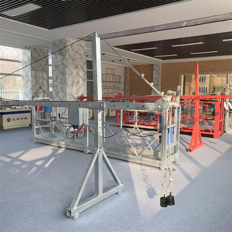 热镀锌电动吊篮建筑工程外墙墙幕粉刷保温施工高空作业用吊篮