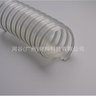 K905F锌色包塑钢丝加强P铜U软管镀钢丝伸缩V软管811透除尘风明管