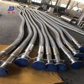 耐高温高压金属波纹管 耐油编织防爆工业法兰金属软管