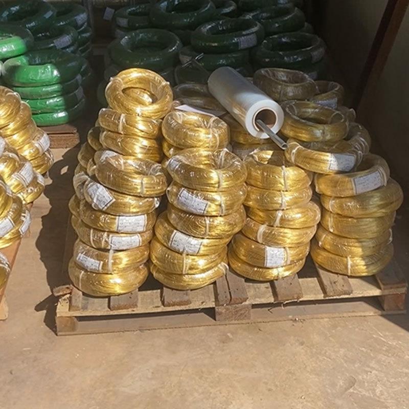 H65黄铜丝黄铜方线62黄铜扁线半硬软态黄铜线软铜丝折弯