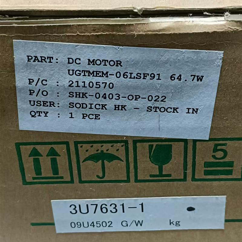 《议价》全新日本原装进口正品 Nidec 直流电机UGTMEM-06