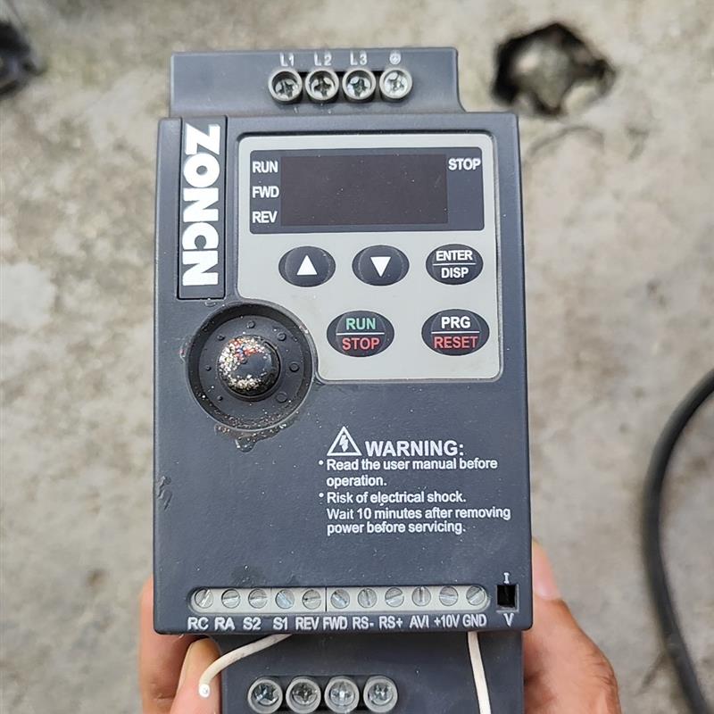 《议价》拆机众辰变频器,NZ100-1R5G-4,已测好