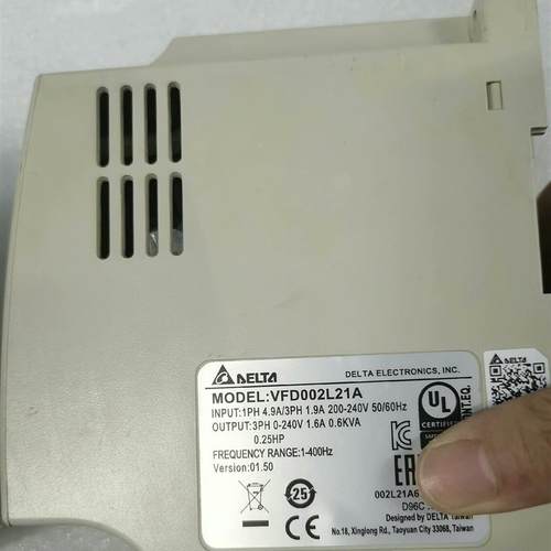 《议价》台达变频器VFD002L21AVFD004L21A