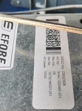 《议价》机器人配件DSQC626 3HAC020465-001