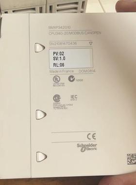 《议价》施耐德BMXP342010拆机包好实图拍