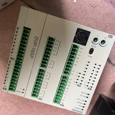 《议价》拆机台达PLC   DVP24SV11T2加模块一起的价45