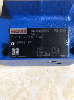 2FRE10-44/50LBK4M R900915815力士乐比例阀调速阀10通径原装