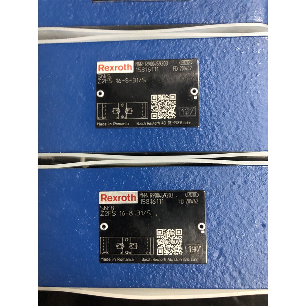 Rexroth力士乐货号R900459203型号Z2FS16-8-31/S原装单向节流阀