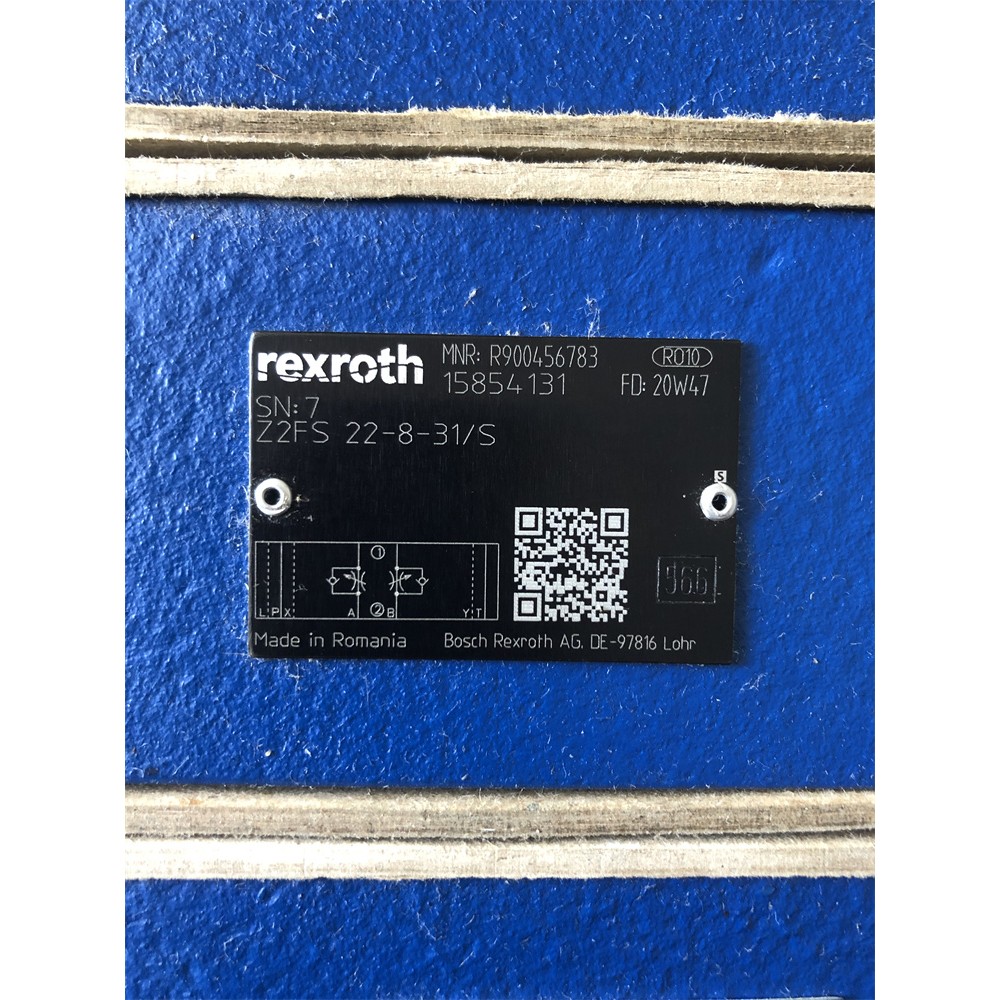 Z2FS22-8-31/S R900456783力士乐节流阀Z2FS22-8-3X/S德国原装