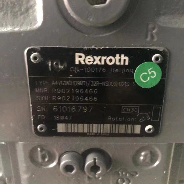 力士乐恒压可调柱塞泵矿用A4VSO355DFR/30R-PZB13N00 Rexrorh