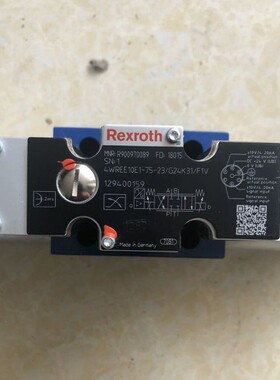 R900970089 4WREE10E1-75-23/G24K31/F1V力士乐比例阀德国原装