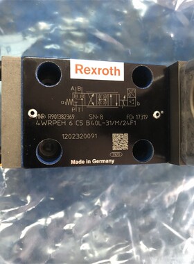 力士乐R901382369 4WRPEH6C5B40L-3X/M/24F1高频响阀德国产原装