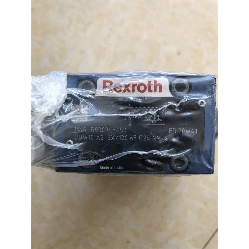 力士乐DBW10A2-5X/100-6EG24N9K4 R900948450电磁溢流阀100bar