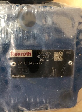 力士乐液控单向阀SV10GA2-4X/ R90045501510通径原装正品Rexroth