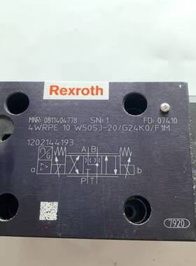 4WRPE10W50SJ-2X/G24K0/F1M力士乐比例阀，原装库存