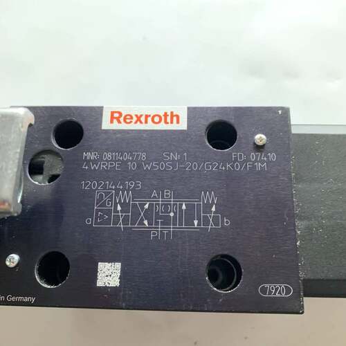 4WRPE10W50SJ-2X/G24K0/F1M力士乐比例阀，原装库存