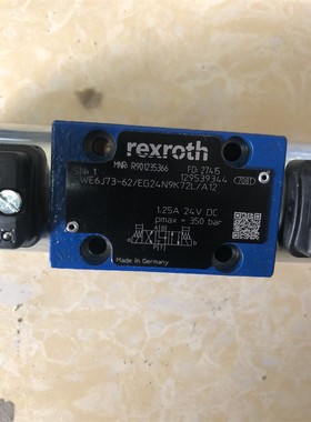 R901235366 4WE6J73-62/EG24N9K72L/A12力士乐电磁阀原装