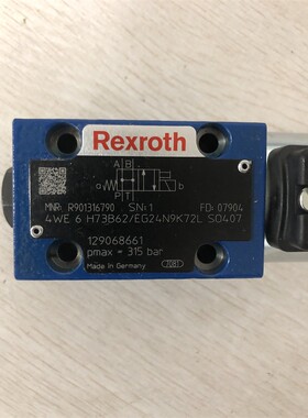 力士乐R901316790 4WE6H73B6X/EG24N9K72L SO407电磁阀德国产原装