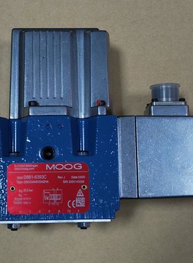 美国穆格原装伺服阀D663-4007/D061-8412L03HABD6VSX2-A