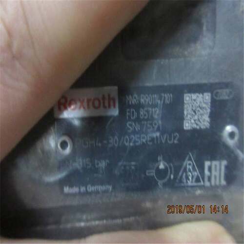 力士乐齿轮泵，型号R901147101 PGH4-3X/025RE11VU2rexroth