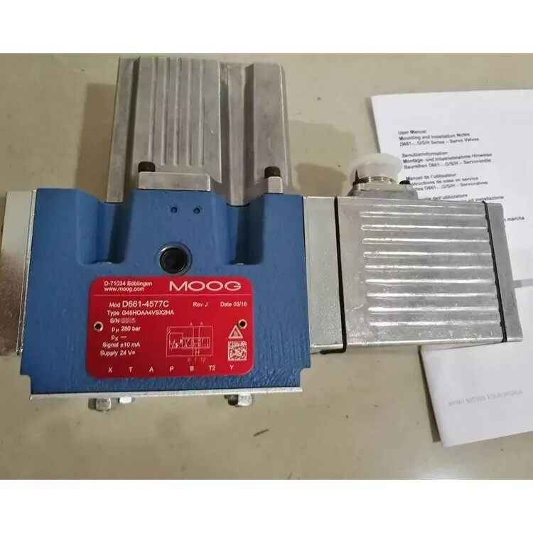 原装现货美国MOOG穆格伺服阀钢厂常用型D633K2023B