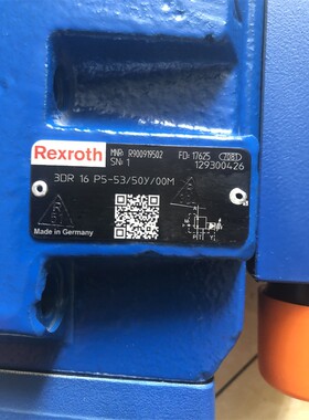3DR16P5-53/50Y/00M R900919502力士乐REXROTH比例减压阀德国