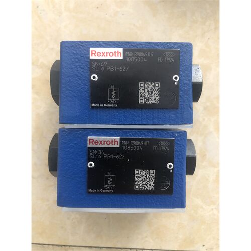力士乐液控单向阀R900491117 SL6PB1-62/德国产Rexroth原装正品