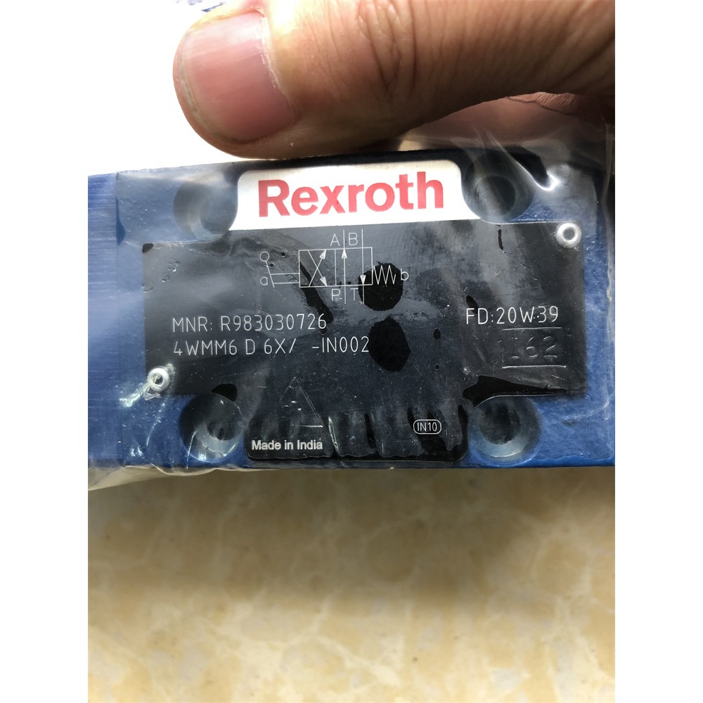 力士乐4WMM6D6X/-IN002 R983030726手动阀6通径原装4WMM6D6X/