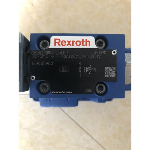 力士乐比例减压阀3DREME16P-73/200YG24K31F1V R901218100德国产