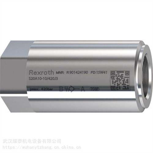 力士乐节流单向阀MK30G1X/V 螺纹连接 R900423333 常备库存