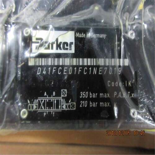 parker派克比例阀，型号D41FCE01FC1NE70，用于水泥厂，
