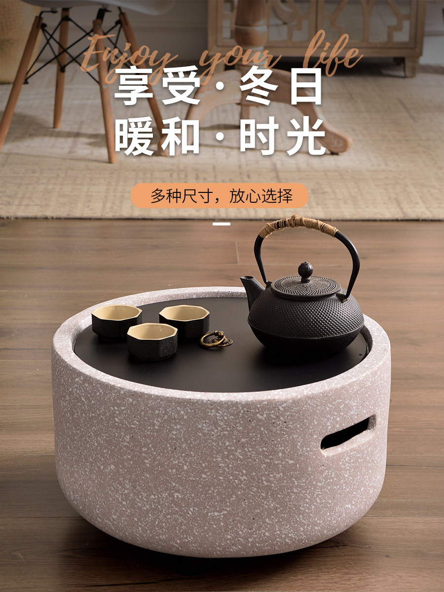 围炉煮茶烤茶煮茶壶单壶罐罐茶煮茶器家用室内茶具壶配件网红陶壶