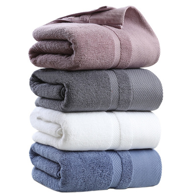 长绒棉纯棉浴巾加厚毛巾 Cotton bath towel hotel beach towels