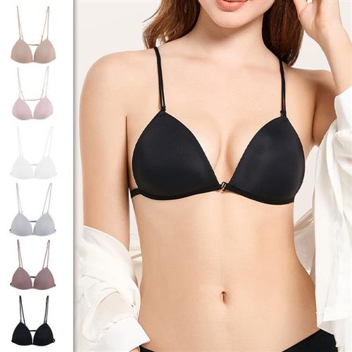 Beautiful back front buckle underwear womens no rim small
