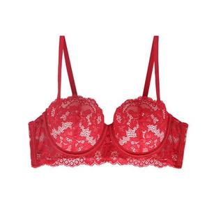 women cup underwear push small Half with for lace chest