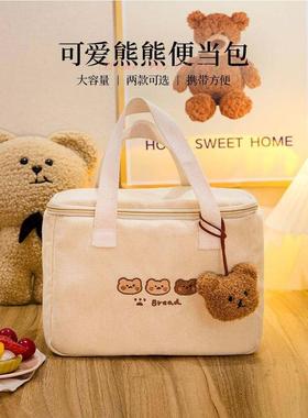 Light luxur bento bag insulation bag aluminum foil lunch box