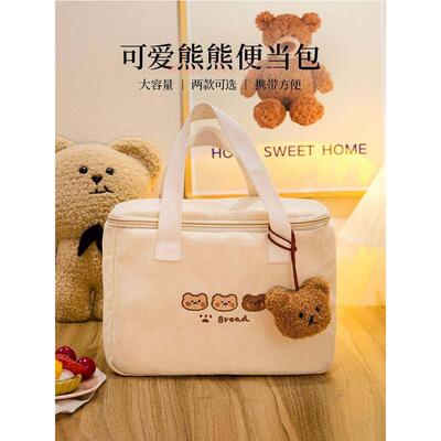 Light luxur bento bag insulation bag aluminum foil lunch box