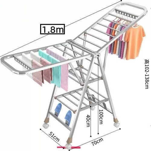 Clothes drying rack Gullwing laundry collapsible Dryer