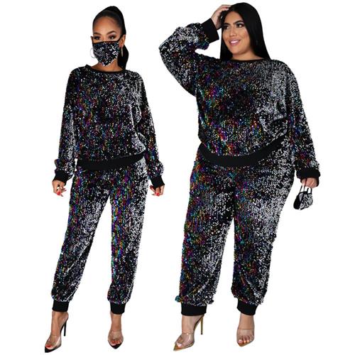 coat womens autumn sequin jacket loose baseball jackets